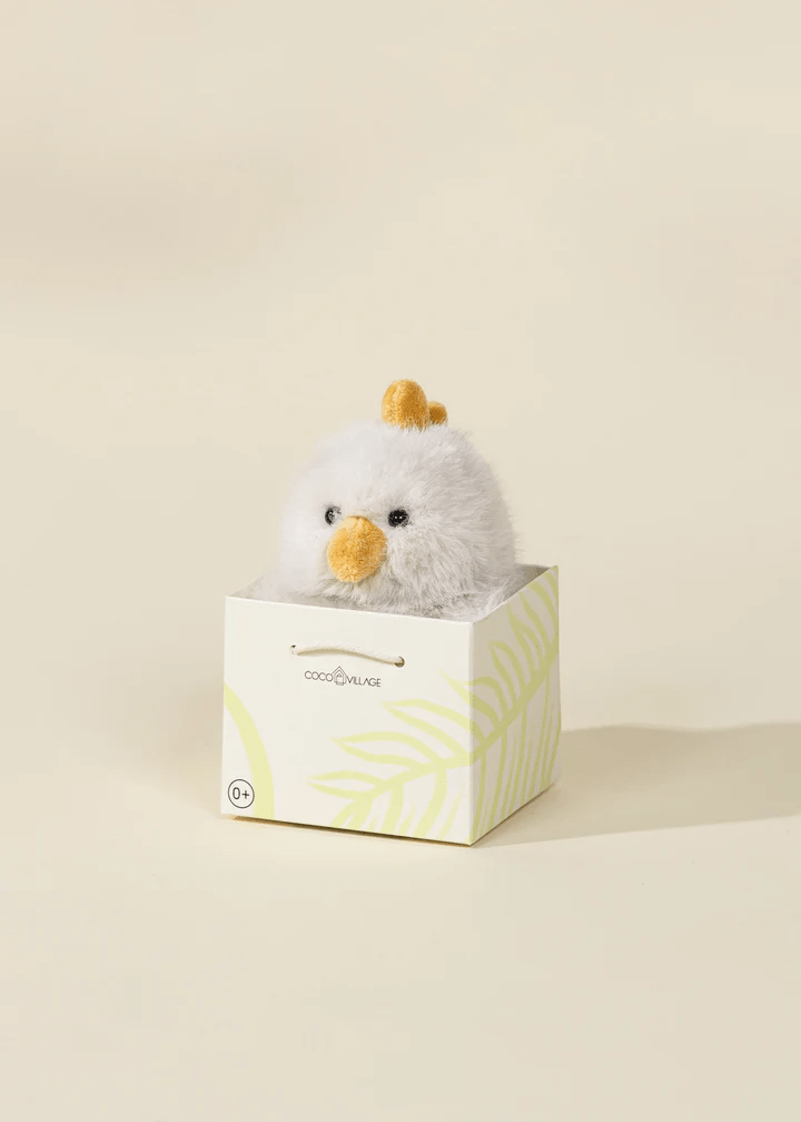 Coco Village Mini Gift Plush Toy White Rooster