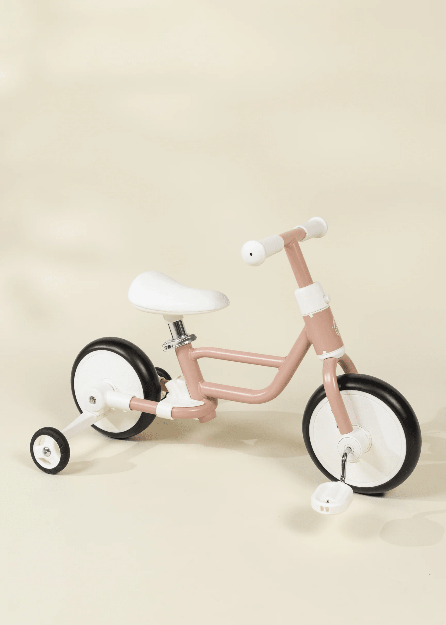 Coco Village 4-in-1 Tricycle with Push Handle & Training Wheels - Petunia - Image 2