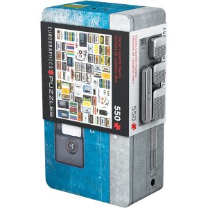 Exclusive Eurographics Classic Cassette Player Tin 550Puzzle