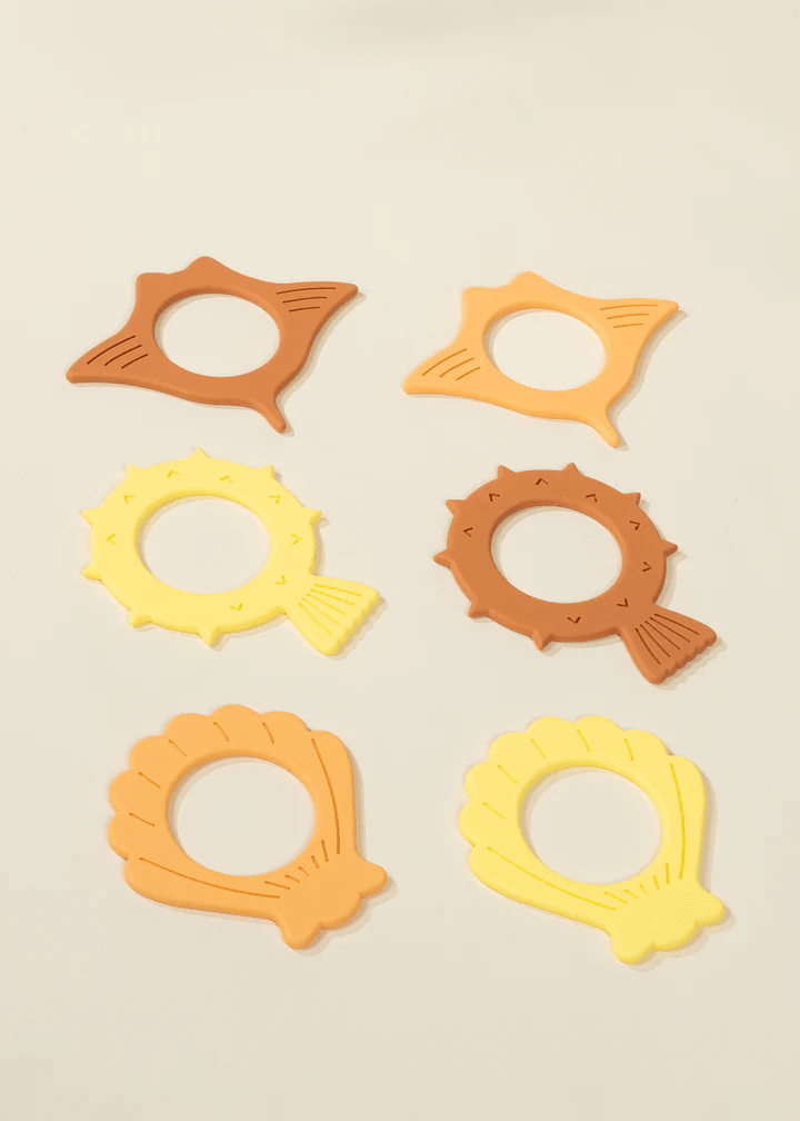 Coco Village Set of 6 Silicone Diving Rings Pool Toys