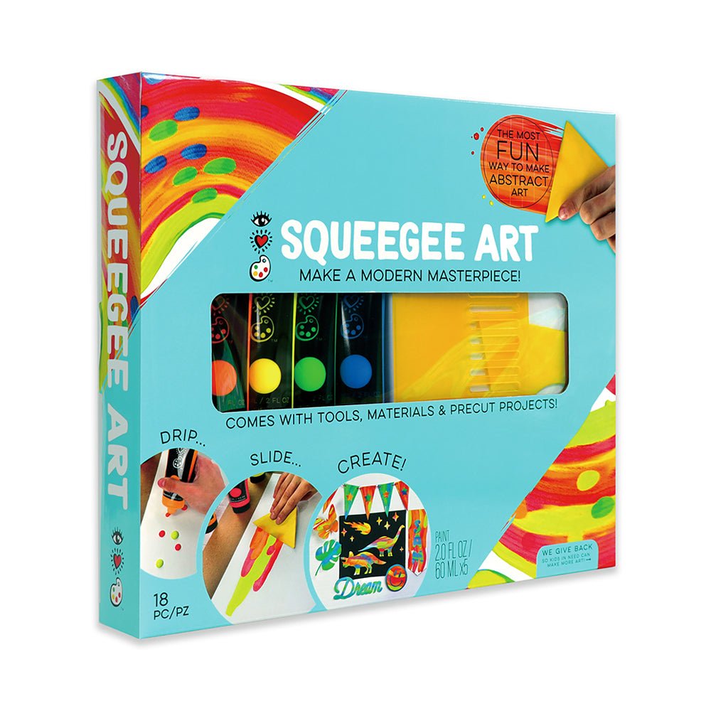 Bright Stripes iHeartArt Squeegee Art - Image 2