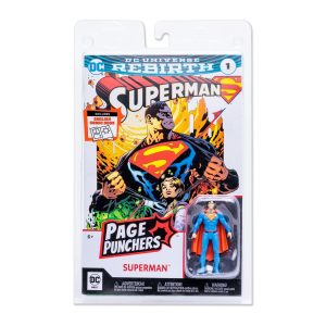 DC Direct - 3" Comic With Figure WV1 - Superman (Rebirth)