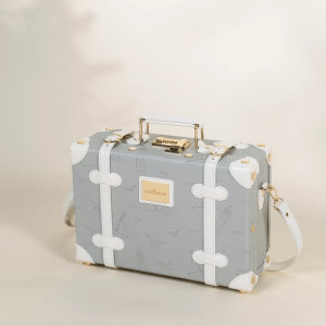 Vegan Leather Play Suitcase Ocean