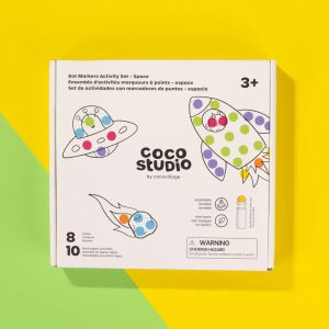 Coco Village Dot Markers Activity Set – Space (8 Colors)