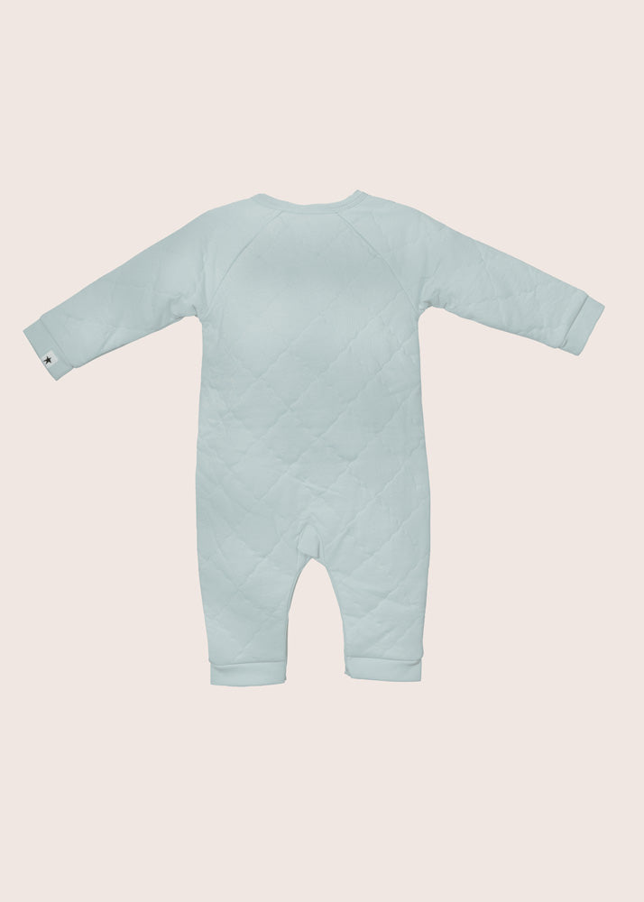 rise little earthling Quilted Wrap Romper - Pink / 6-9m - Image 6