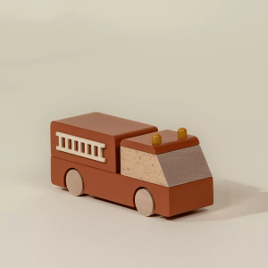 Coco Village Wooden Vehicle - Fire Truck