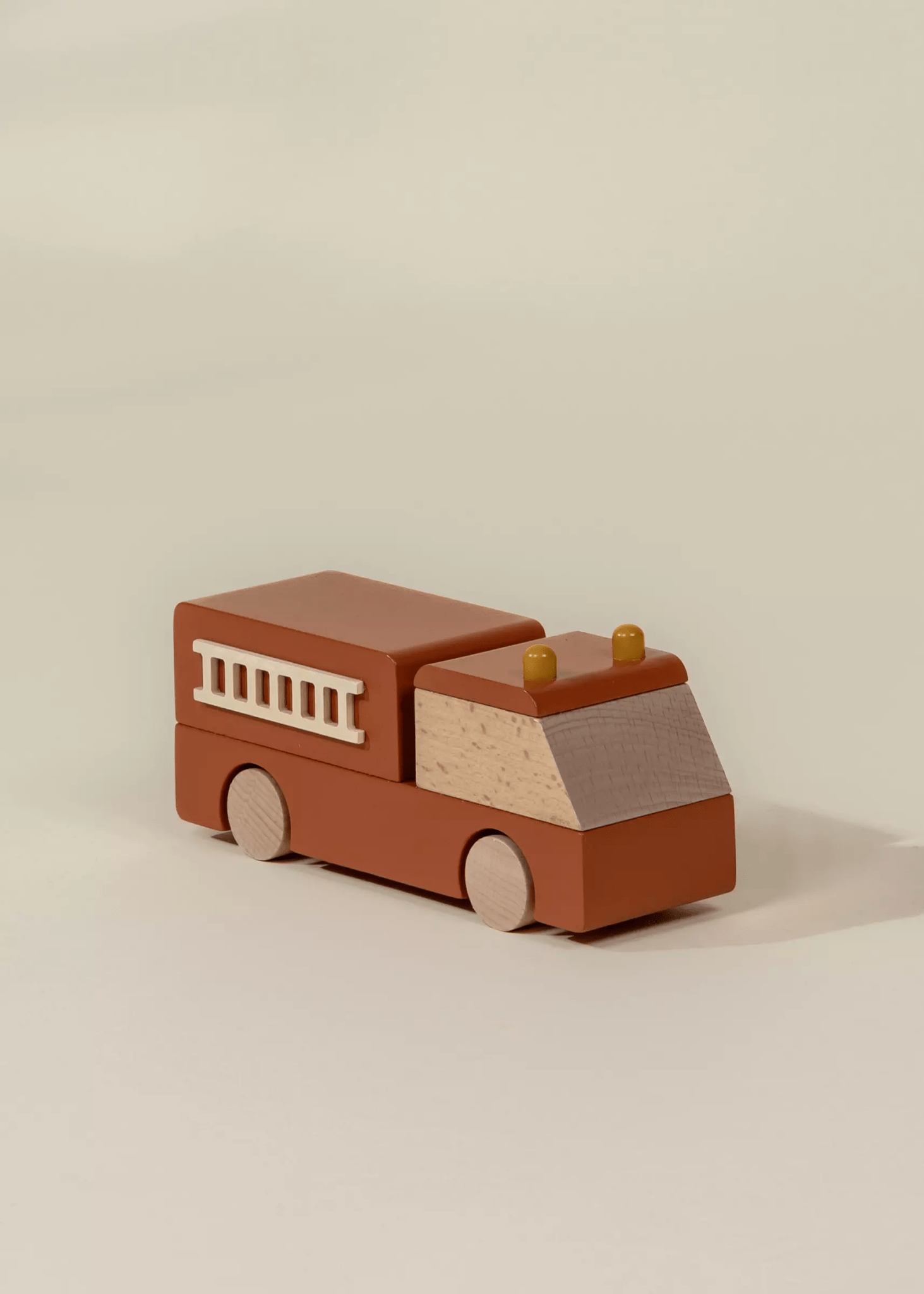Coco Village Wooden Vehicle - Fire Truck
