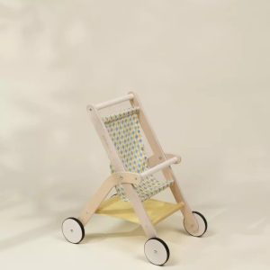 Wooden Doll Stroller