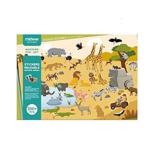 Mideer Reusable Sticker Activity Pad - Animals