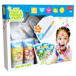Natural Face & Fingerpaint - All in One Set