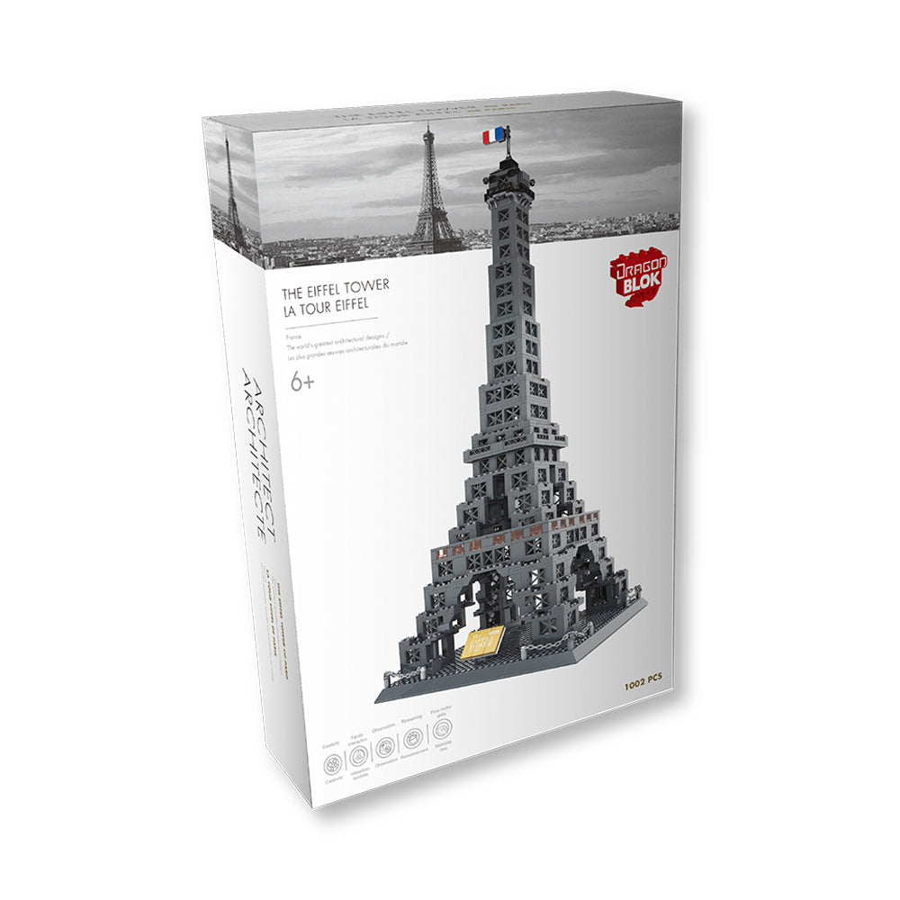 Dragon Blocks Dragon Blok Eiffel Tower Architect 1002pcs