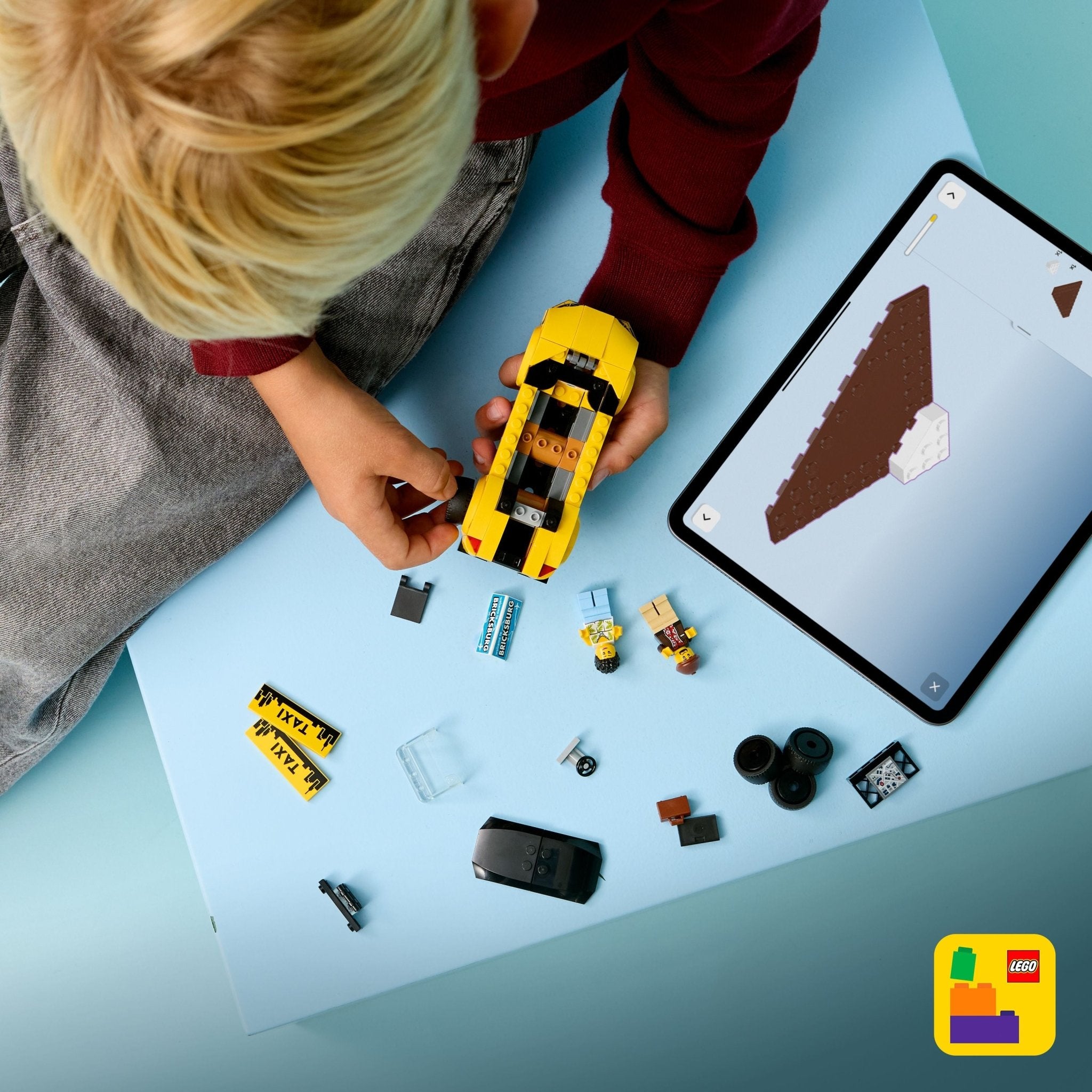LEGO® Yellow Taxi 60487 - Image 6