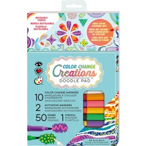 Bright Stripes Color Change Creations Doodle Pad