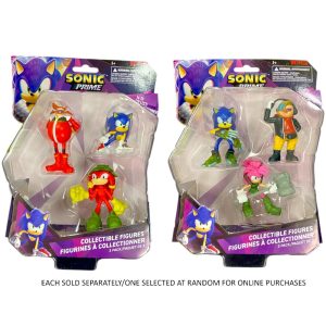 Sonic 3 Pack Collectible Figures