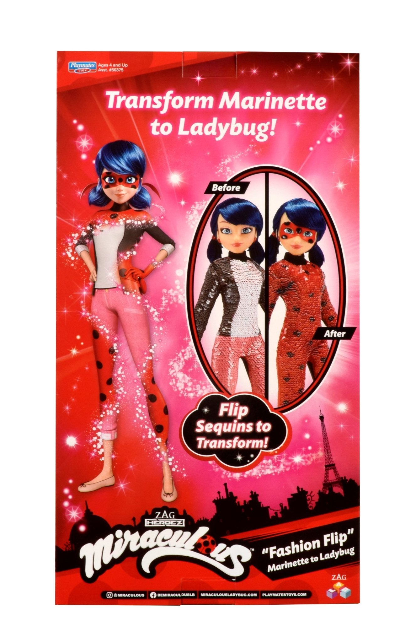 Hot Miraculous Fashion Flip Marinette/Ladybug (Eng) - Image 2