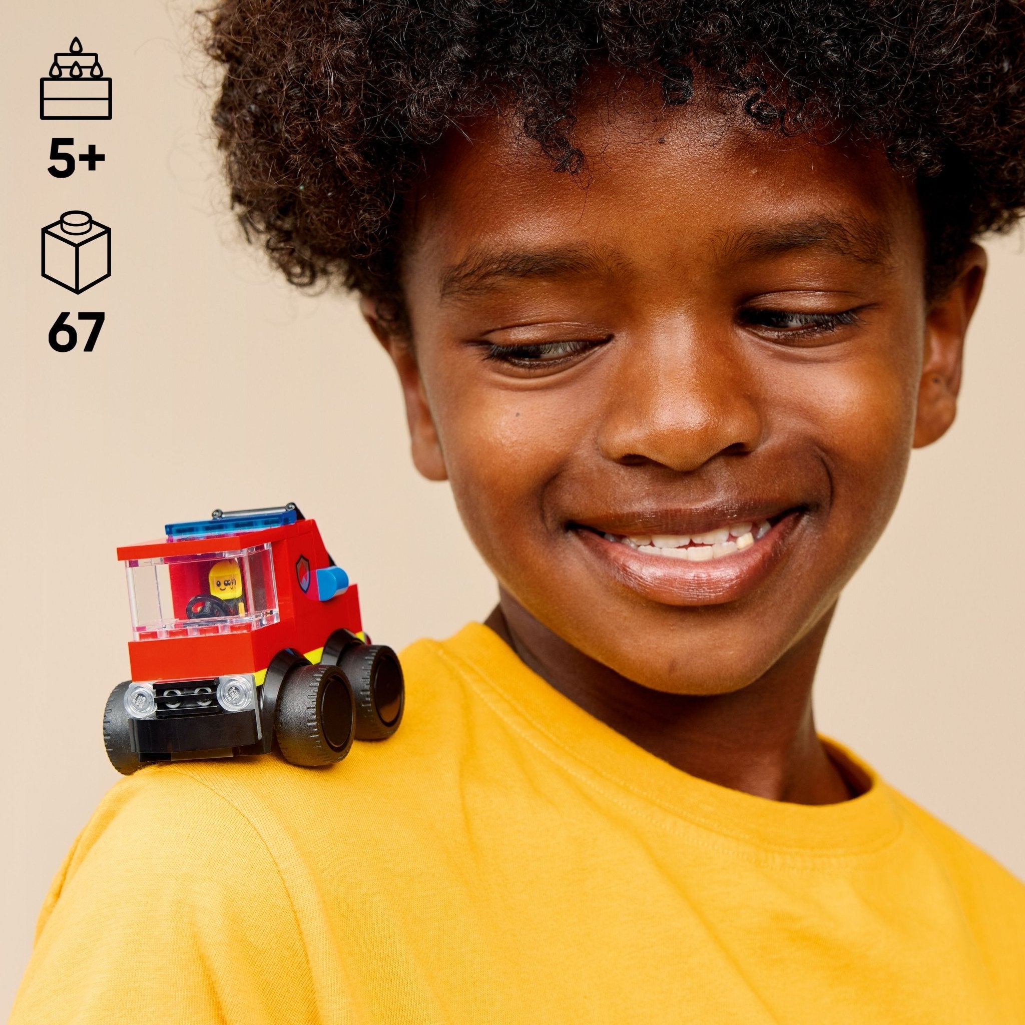 LEGO® City LEGO® Rides – Fire Truck 60482 - Image 3