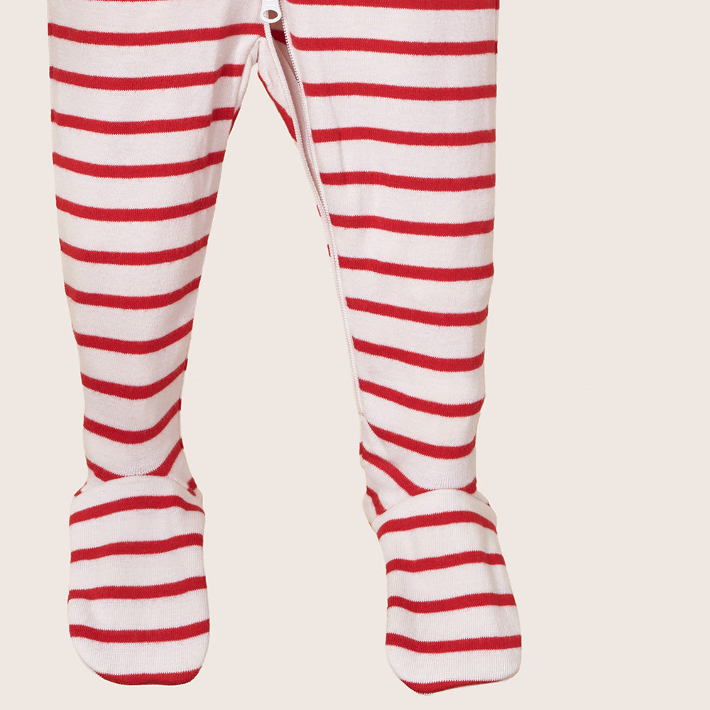 Holiday Sleeper BUHSL00 - Oatmix / 9-12m - Image 14