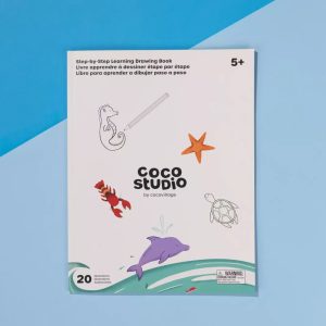 Step-by-Step Learning Drawing Book – Under the Sea (20 pages)