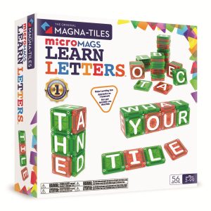 MAGNA-TILES® microMAGS LEARN Letters 56-Piece