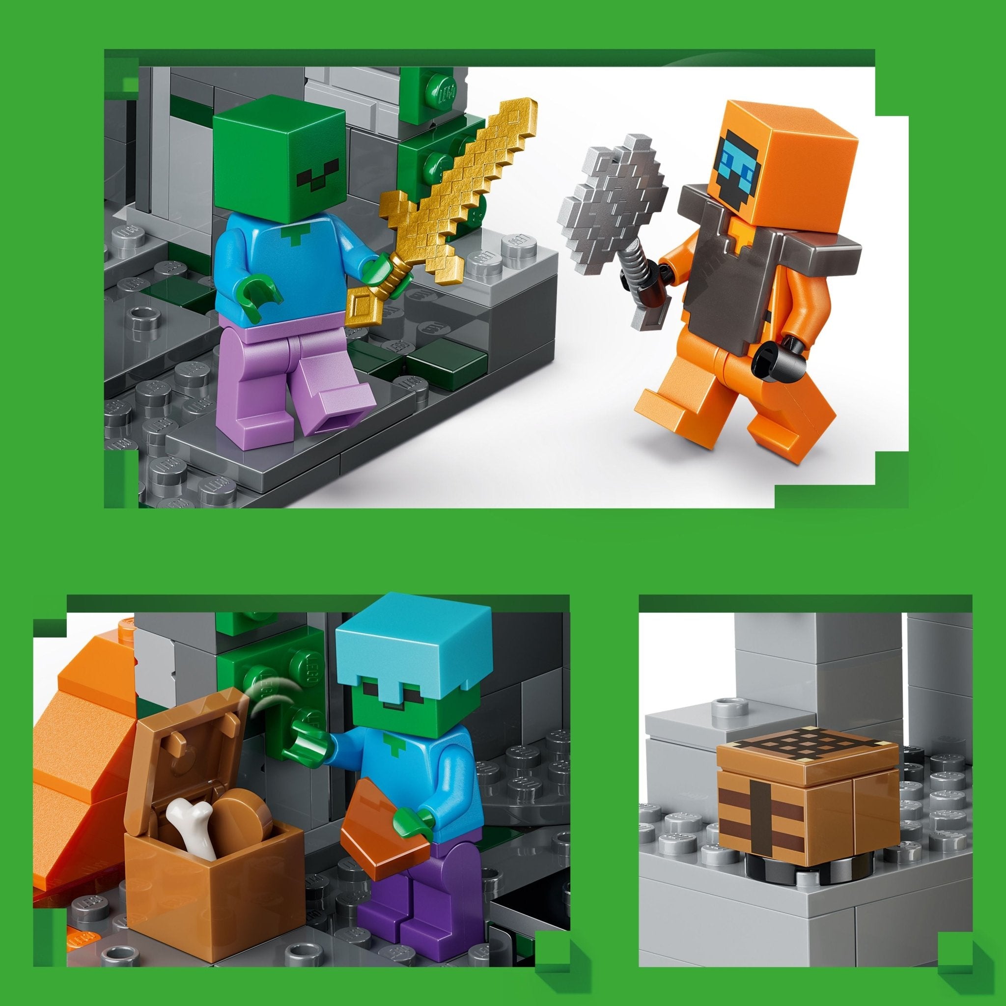 LEGO® Minecraft LEGO® Zombie Dungeon 21587 - Image 4