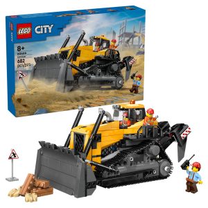 Premium LEGO® City Yellow Bulldozer 60466