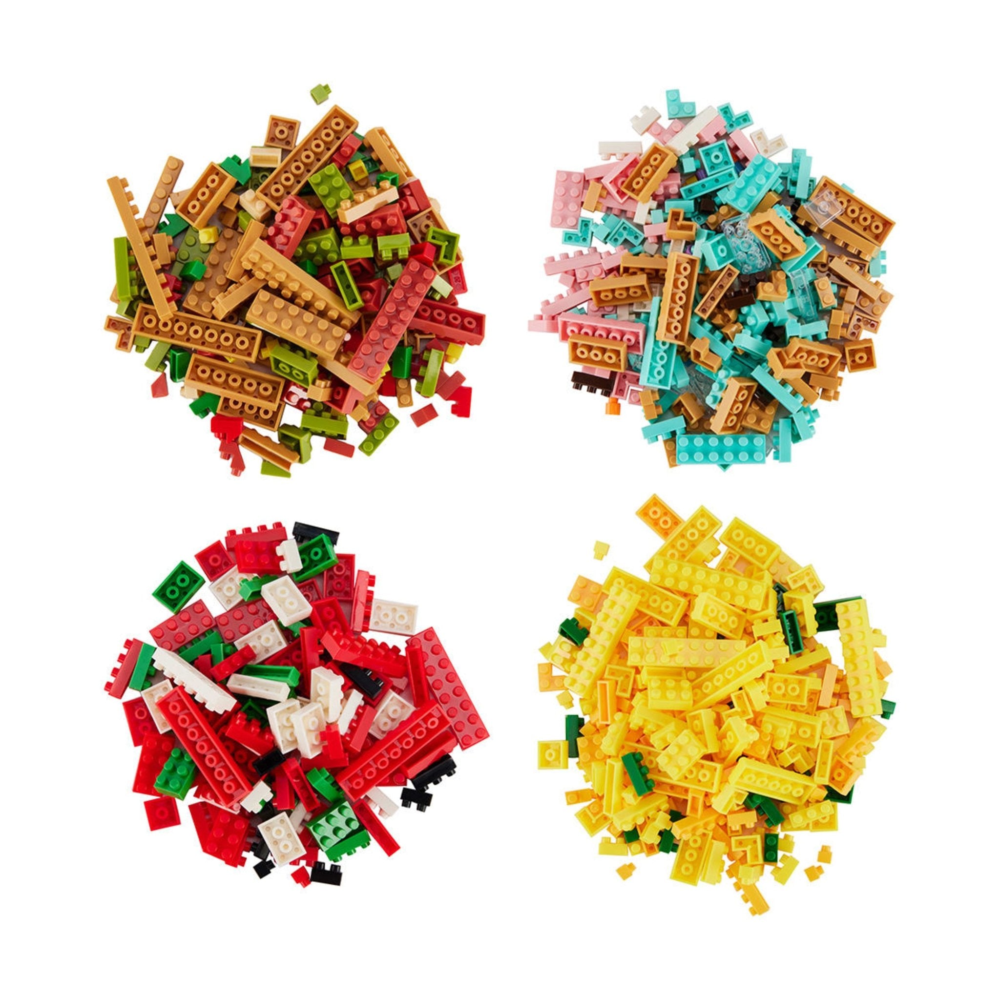 Made By Mastermind Toys MMT Mini Construction Blocks Set Food Assorted - Image 2