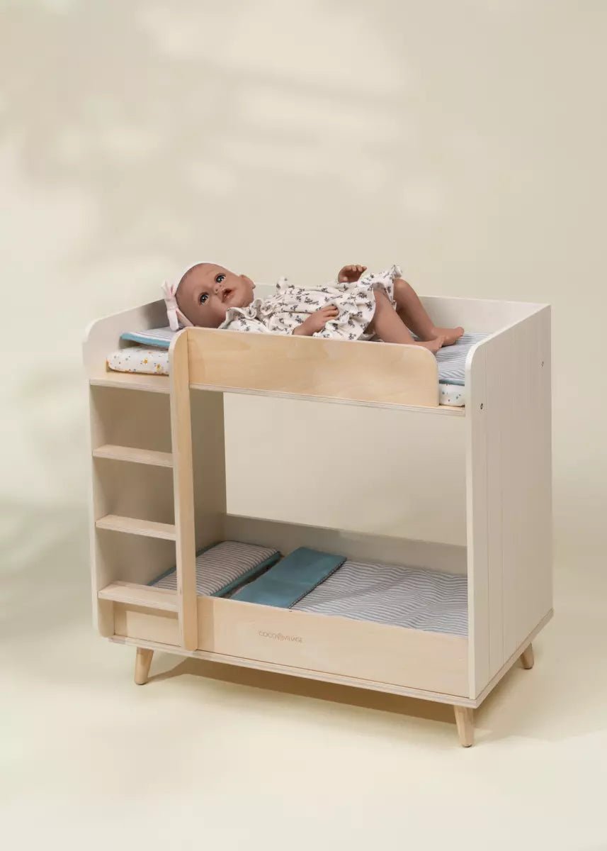 Coco Village Wooden Doll Bunk Bed