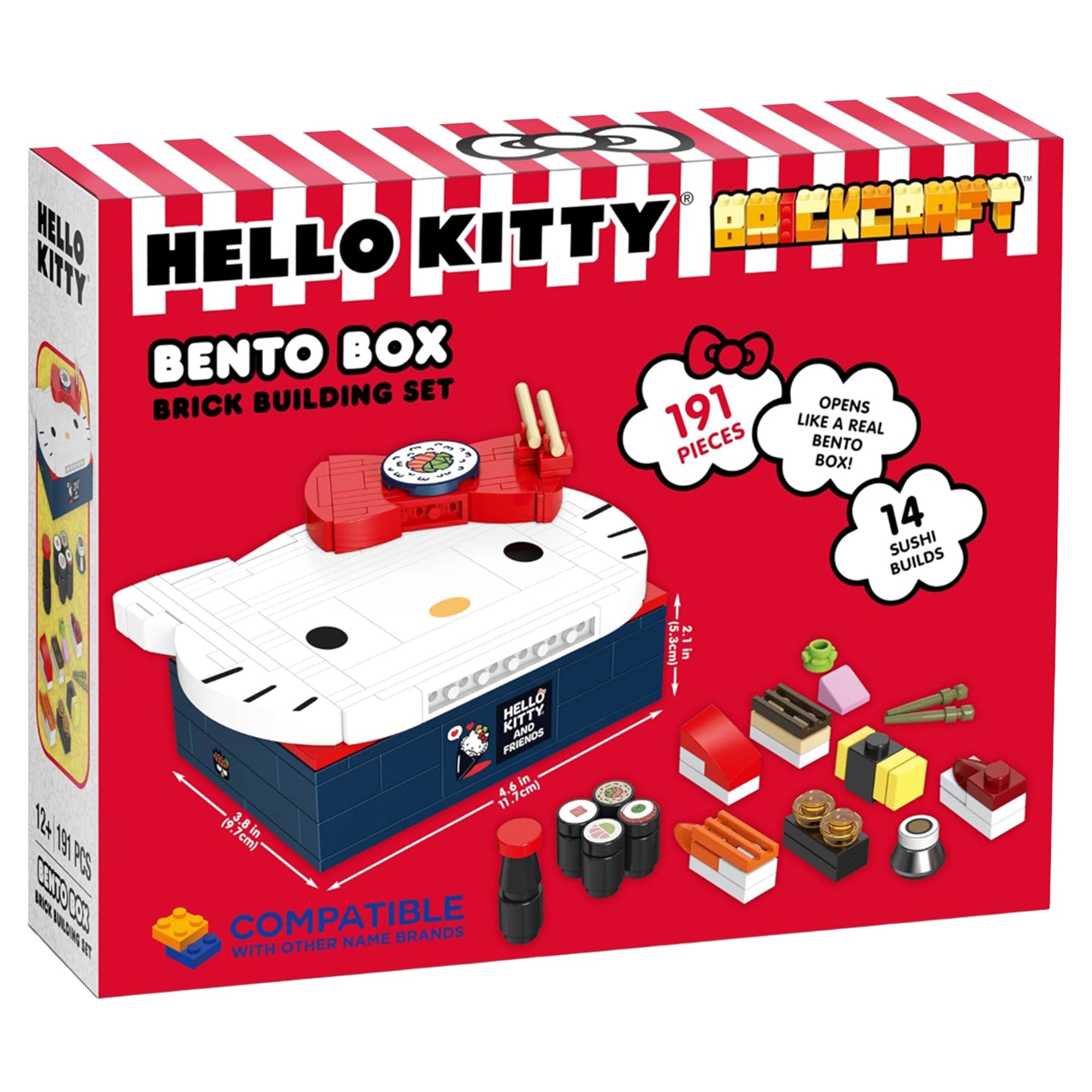 Brick Craft Hello Kitty Bento Box - 191 Pieces - Image 5