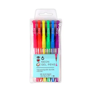 Exclusive iHeartArt 6 Neon Gel Pens