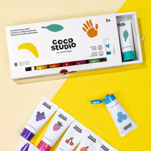 Coco Studio Scented Fingerpaint Set - 8 colors