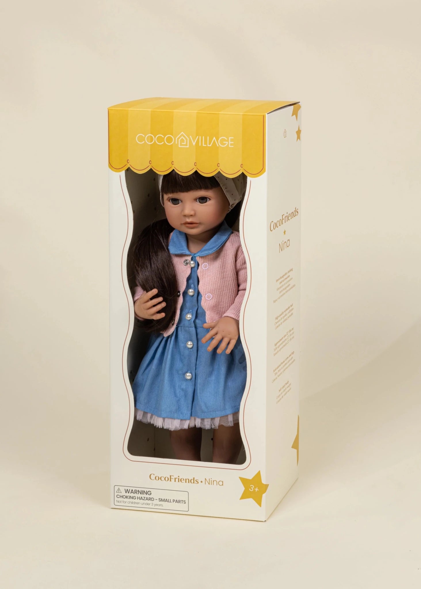 Coco Friends Nina – 22" Kids Play Doll - Image 5