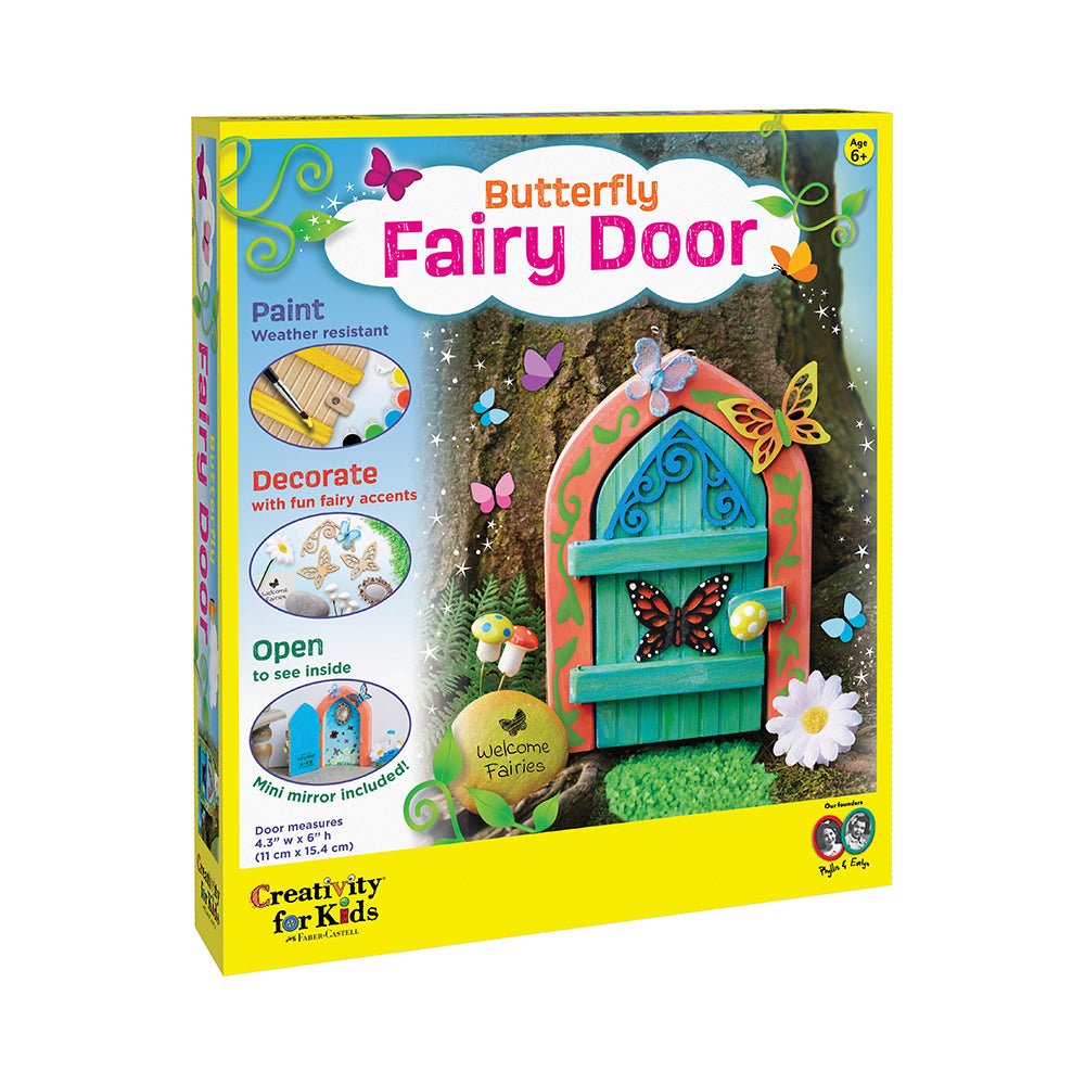 Premium Creativity for Kids Butterfly Fairy Door