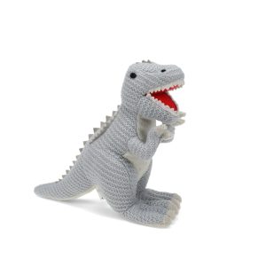 rise little earthling RLE 8" Light Blue T-Rex Plush