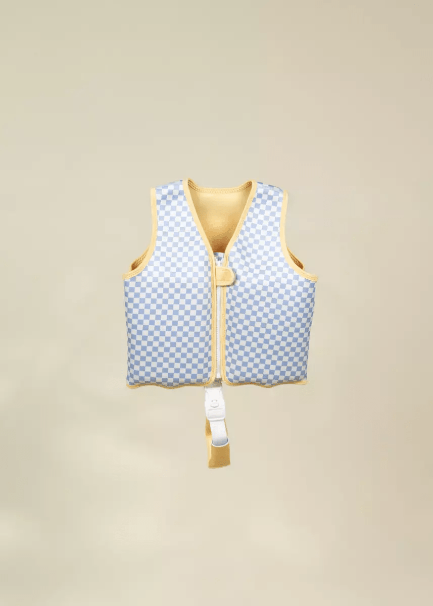 Neoprene Kids Swimming Vest – Ocean (4–6Y)