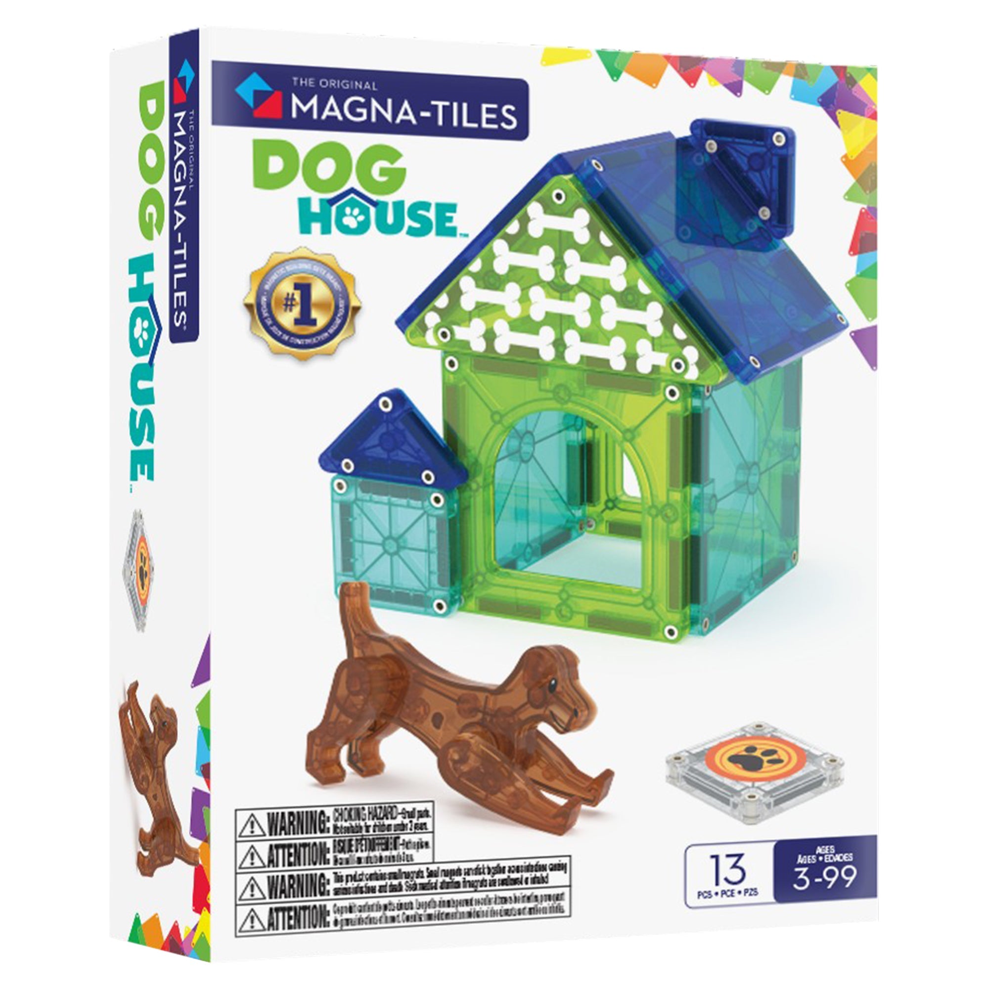 MAGNA-TILES® Dog House 13-Piece