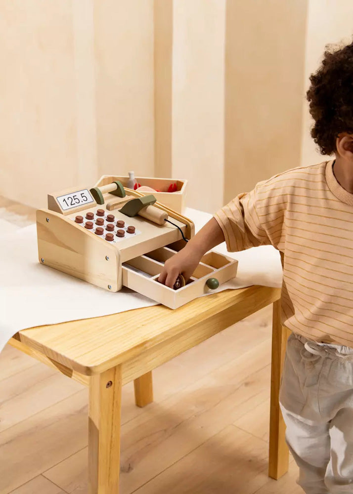 Coco Village Wooden Cash Register - Image 17