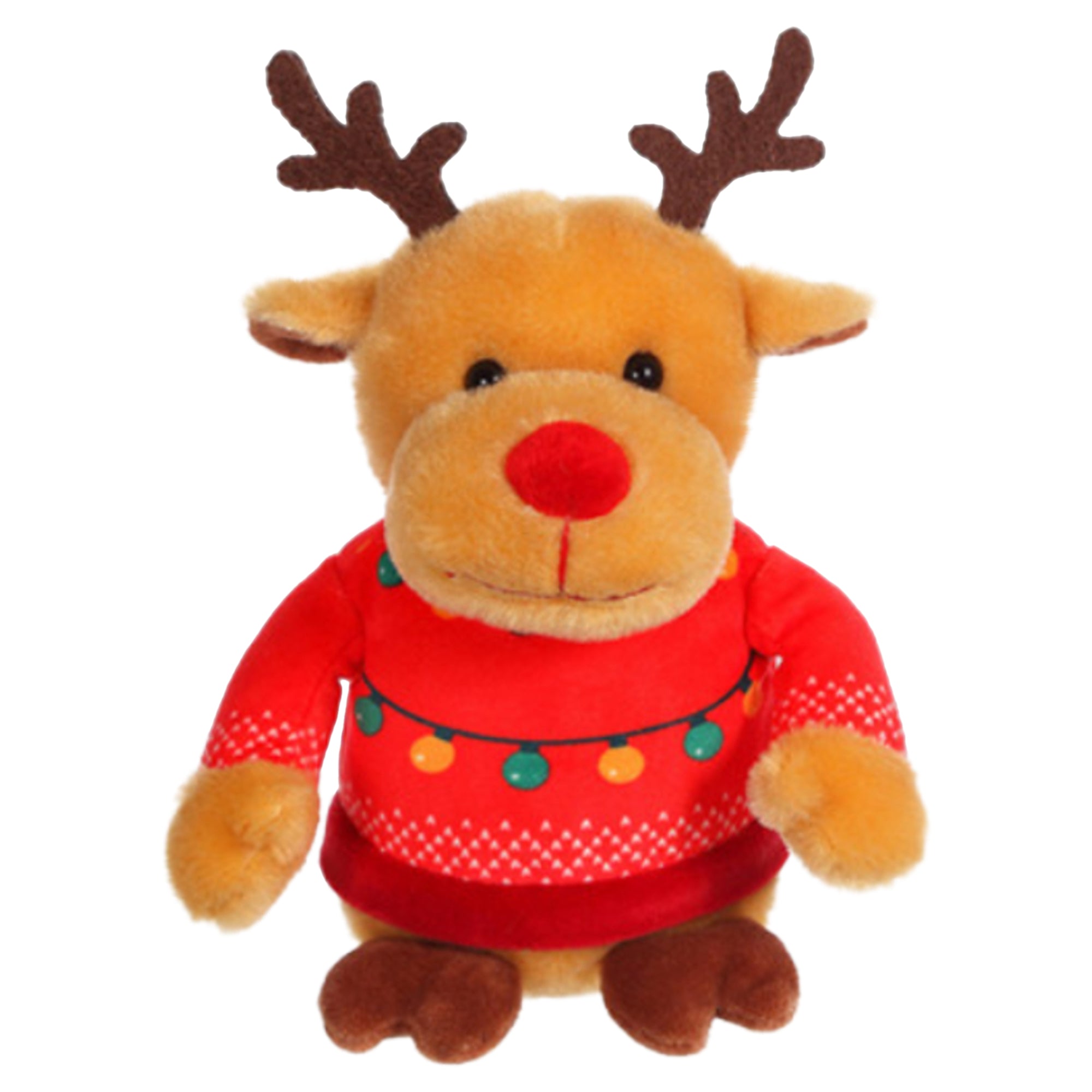 Christmas Friends Plush with Sweater 15 cm - Image 2
