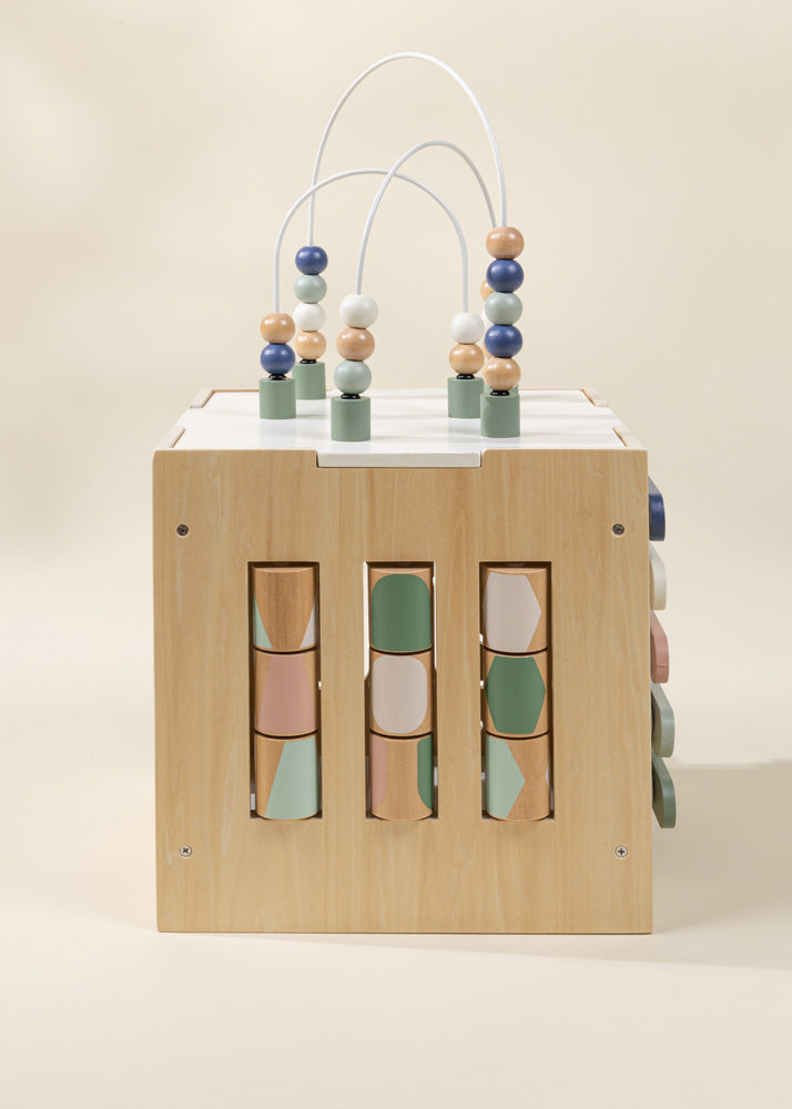 Coco Village Wooden Activity Cube - Image 13
