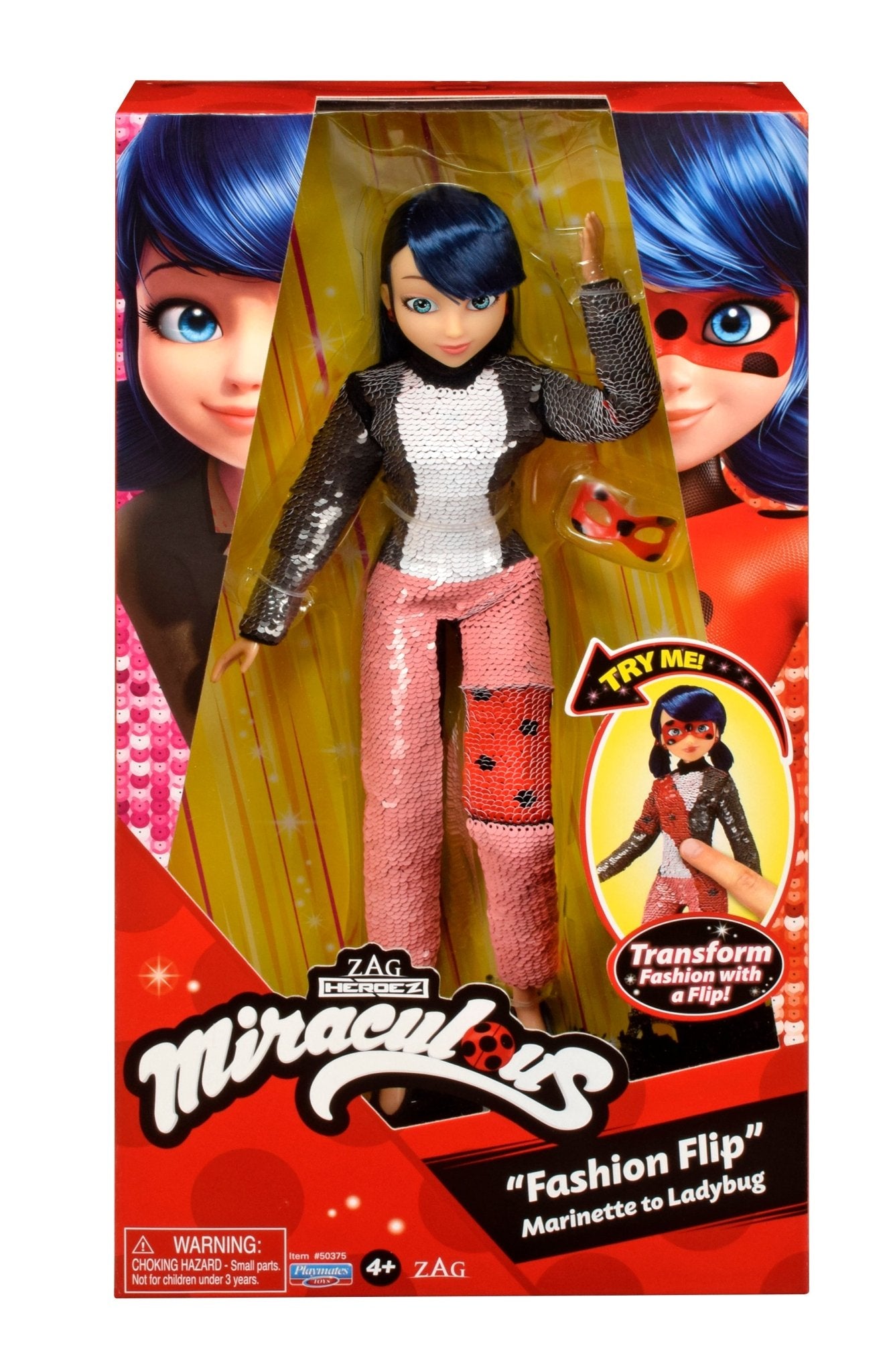 Hot Miraculous Fashion Flip Marinette/Ladybug (Eng)