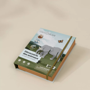 Coco Village Interactive & Magnetic Encyclopedia – Animal Discovery (French Version)