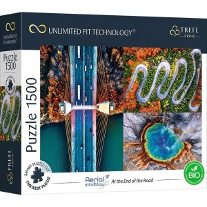 Trefl Prime UFT Aerial Mindblow: At the End of the Road 1500-piece Puzzle