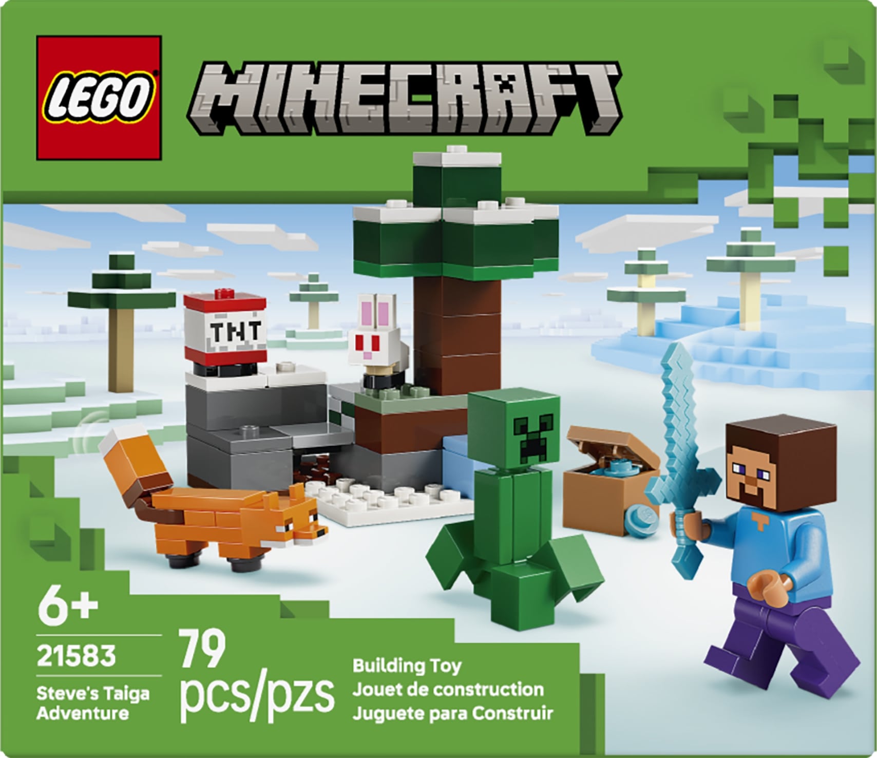 LEGO® Minecraft LEGO®Steve’s Taiga Adventure 21583 - Image 3