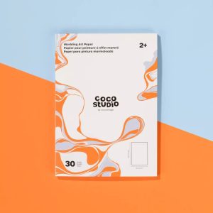 Coco Village Marbling Art Paper (30 Sheets)