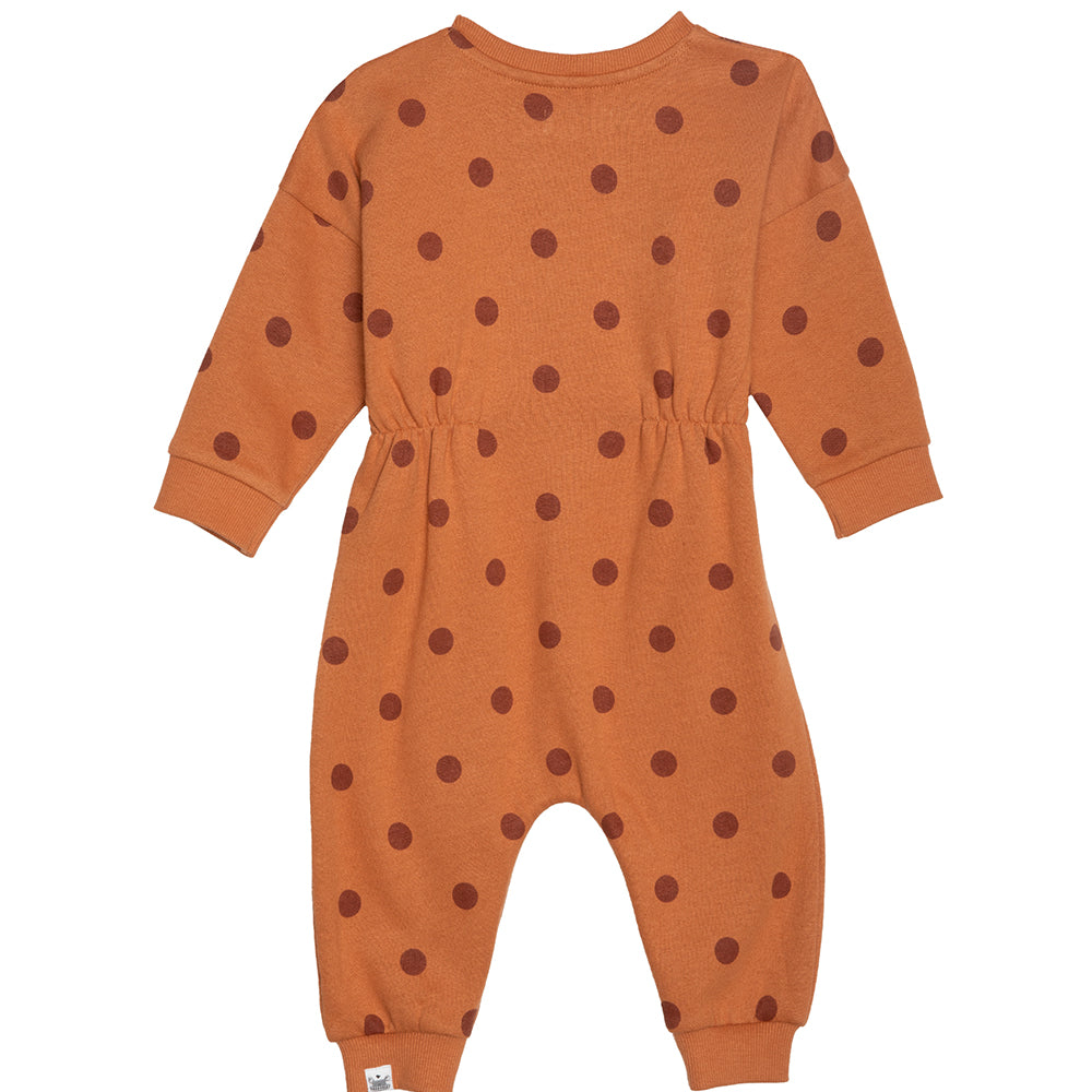 Fleece Romper BGFRP04 - Hazel Dots / 12-18m - Image 2