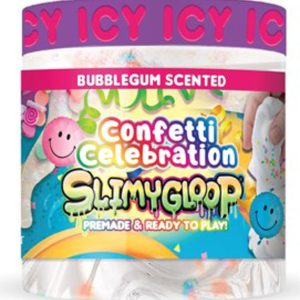 Slimygloop Confetti Celebration Jar