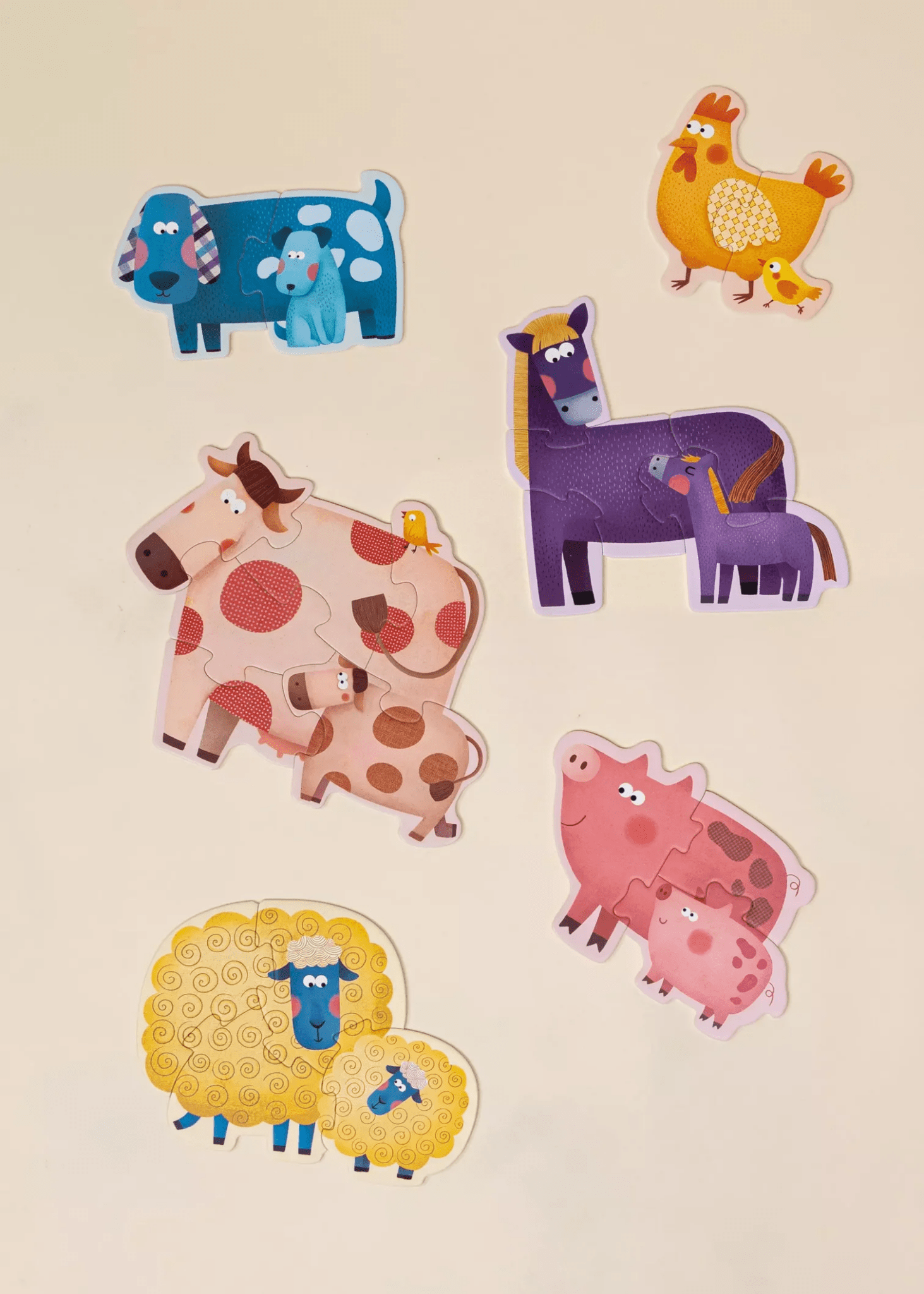 Coco Village My first Puzzles - Farm Animals (6 puzzles) - Image 2