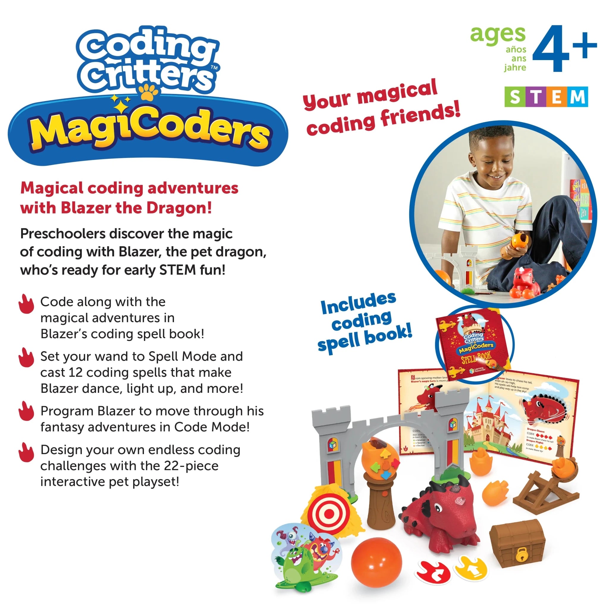 Premium Coding Critters® MagiCoders: Blazer the Dragon - Image 7