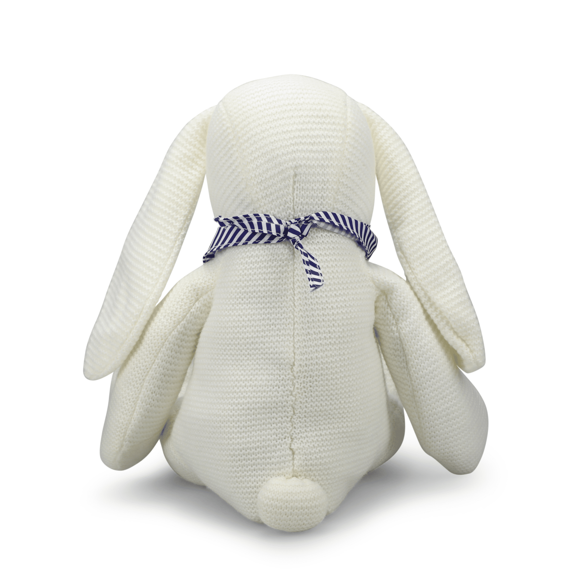 rise little earthling RLE 20" Cream Knit Bunny Plush - Image 2