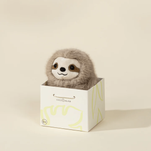 Mini Gift Plush Toy Grey Sloth
