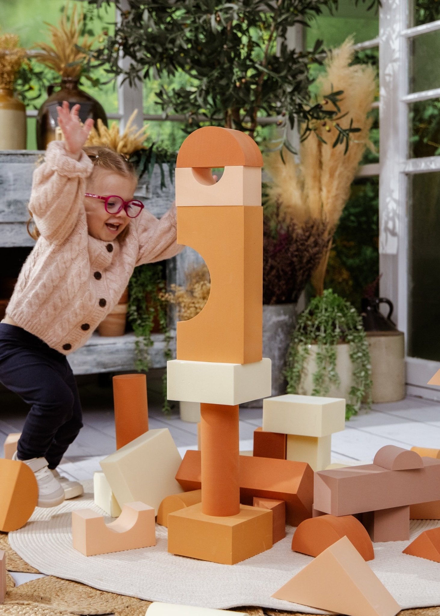 Coco Village EVA Foam Building Blocks Set - Large (48 pcs) - Image 3